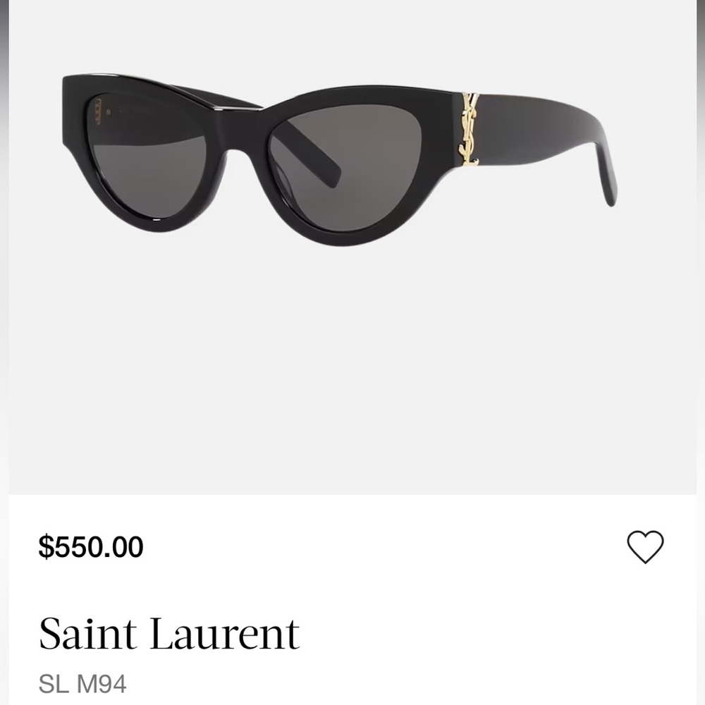 Saint Laurent Sunglasses 
SL M94